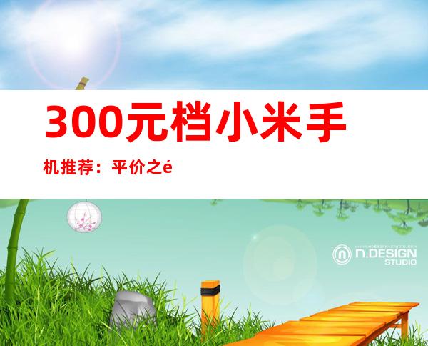 300元档小米手机推荐：平价之选，性价比出众